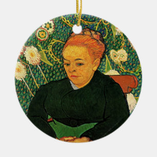 Ornement En Céramique La Berceuse (Augustine Roulin) de Vincent van Gogh