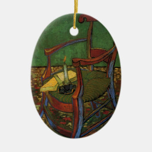 Ornement En Céramique La Chaise de Paul Gauguin de Vincent van Gogh