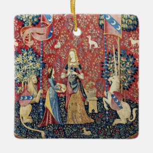 Ornement En Céramique La Dame et la licorne, Odeur