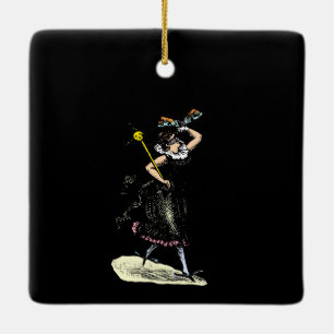 Ornement En Céramique La magique femme mouche