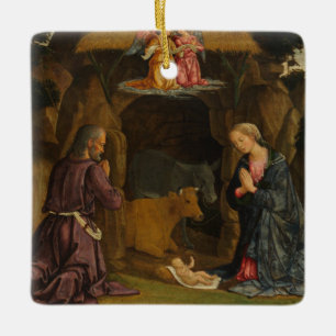 Ornement En Céramique La nativité, 1480s