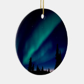 Ornement En Céramique La nature force l'aurore Borealis Alaska (Droite)