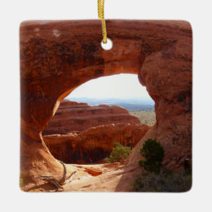 Ornement En Céramique La partition Arch I dans le parc national des Arch