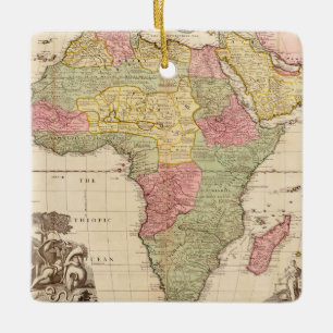 Ornement En Céramique L'Afrique circa 1725