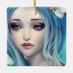 Ornement En Céramique Laissez Vos Rêves, Soyez Vos Ailes Citation