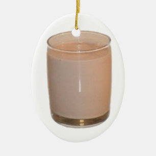 Ornement En Céramique Lait au chocolat