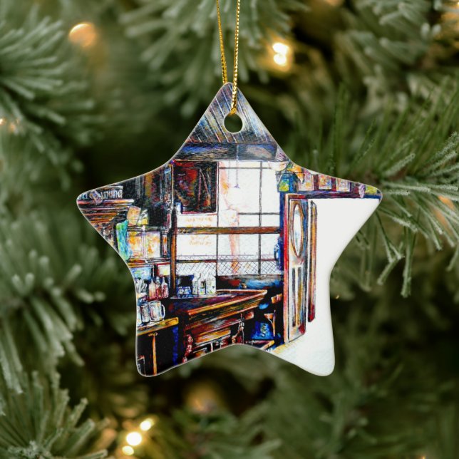 Ornement En Céramique L'amour n'est pas un mur, c'est un pont (Arbre)