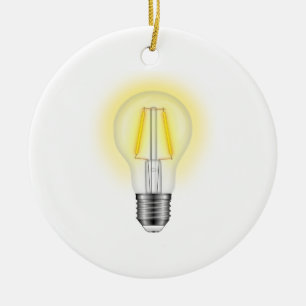 Ornement En Céramique Lampe à néon