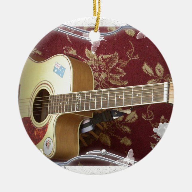 Ornement En Céramique L'ancien est l'or Hakuna Matata. (Devant)