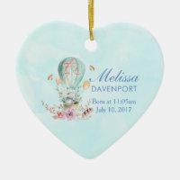 Lapin Whimsical équitation dans un ballon à air ch