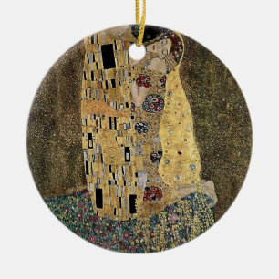 Ornement En Céramique Le baiser de Gustav Klimt (vers 1908)