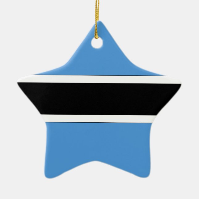 Ornement En Céramique Le Botswana (Devant)