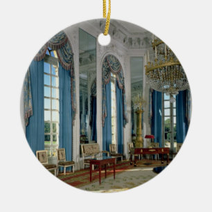 Ornement En Céramique Le DES Glaces (la salle de salon des miroirs) dans