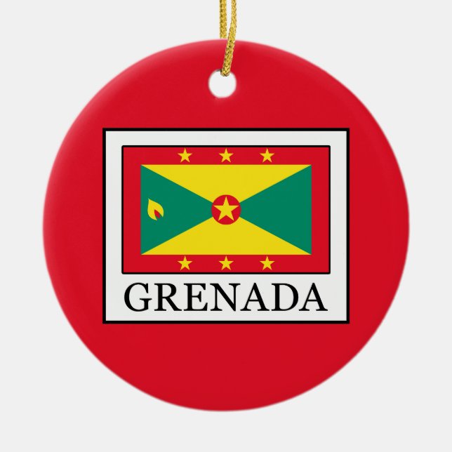 Ornement En Céramique Le Grenada (Devant)