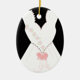 Ornement En Céramique Le Mariage nuptial