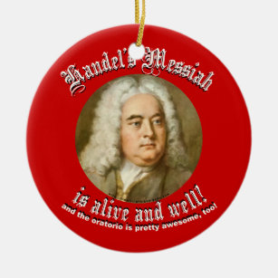Ornement En Céramique Le Messiah de Handel