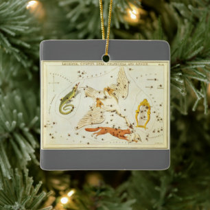 Ornement En Céramique Le miroir de l'Ukraine, la carte céleste de l'astr