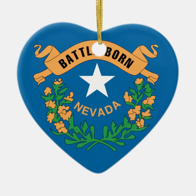 ORNEMENT EN CÉRAMIQUE LE NEVADA (Devant)