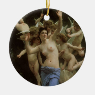 Ornement En Céramique Le nid de la guêpe par William Adolphe Bouguereau