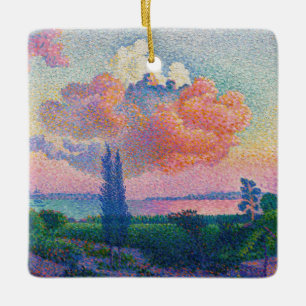 Ornement En Céramique Le nuage rose, tableau de Henri-Edmond Cross