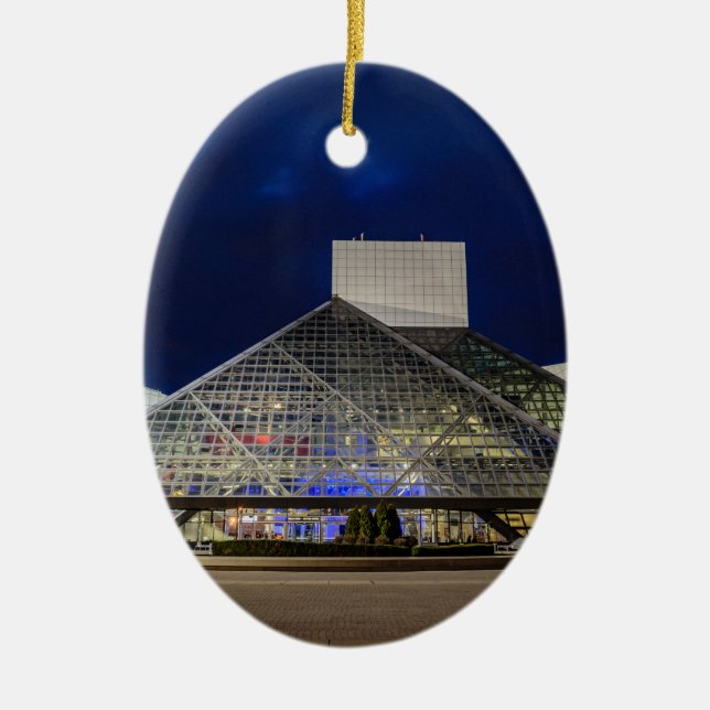 Ornement En Céramique Le Panthéon de rock au crépuscule (Devant)