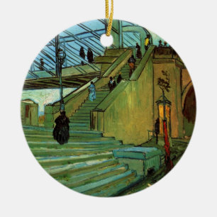 Ornement En Céramique Le pont de Trinquetaille par Vincent van Gogh