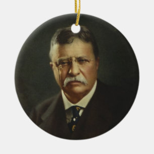 Ornement En Céramique Le Président Theodore Roosevelt par la