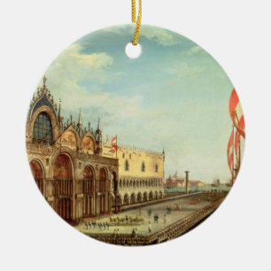 Ornement En Céramique Le retour des troupes de St Mark vers Venise