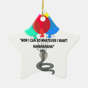 Ornement En Céramique Le serpent volant