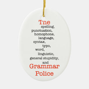 Ornement En Céramique Le tout police