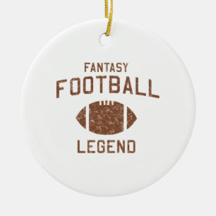 Ornement En Céramique Légende du football d'imaginaire