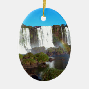 Ornement En Céramique Les chutes d'Iguaçu 2