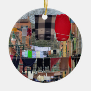 Ornement En Céramique Les Cloches À Venise Italie