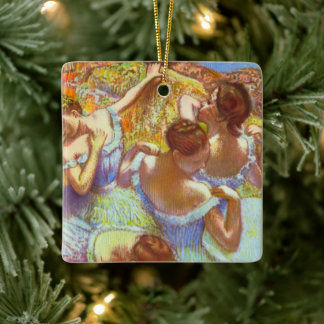 Ornement En Céramique Les Danseuses bleues d'Edgar Degas