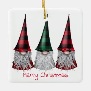 Ornement En Céramique Les génies scandinaves dans l'ornement de plaid d