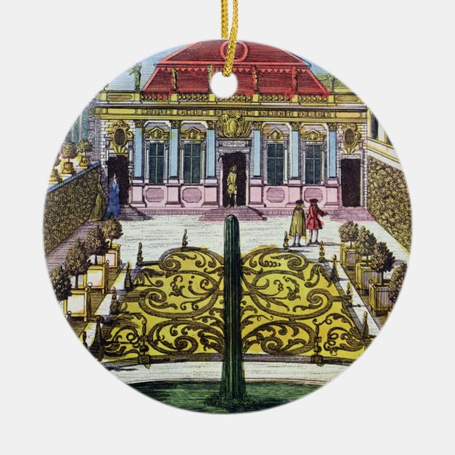 Ornement En Céramique Les jardins du parc de mirabelle, Salzbourg, Austr (Devant)