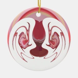 Ornement En Céramique Les membres de la Terre : Tapisserie texturée de l