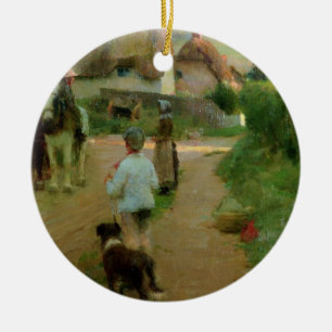 Ornement En Céramique Les vagabonds, 1888 (huile sur la toile)