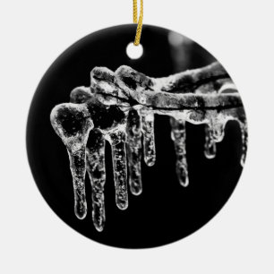 Ornement En Céramique l'hiver
