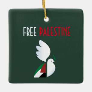 Ornement En Céramique Libérer la Palestine