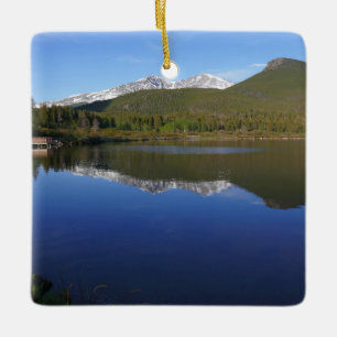 Ornement En Céramique Lily Lake à Rocky Mountain National Park