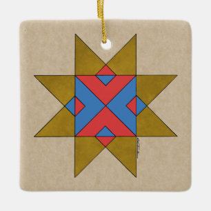 Ornement En Céramique Lincolnshire Auseklis Witch Mark