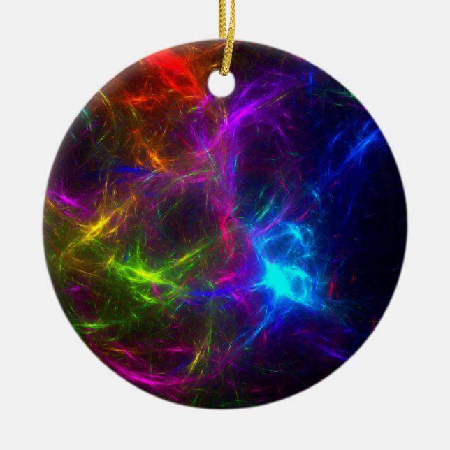 Ornement En Céramique Livin dans le paradis d'un fêtard (Devant)