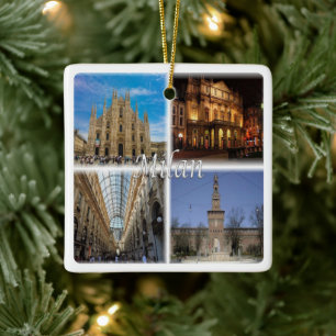 Ornement En Céramique LMD117 MILAN mosaic, Lombardy, Italy,