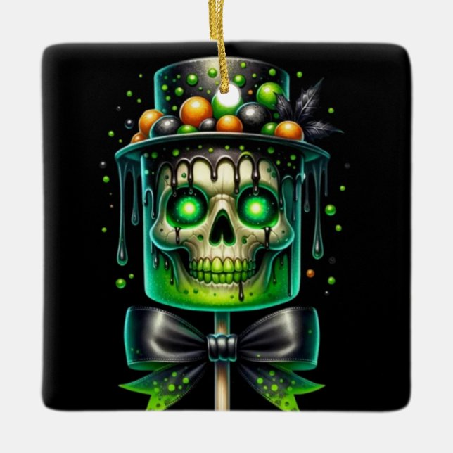 Ornement En Céramique Lollipop (Devant)