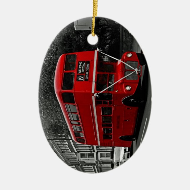 Ornement En Céramique Londres Angleterre (Devant)