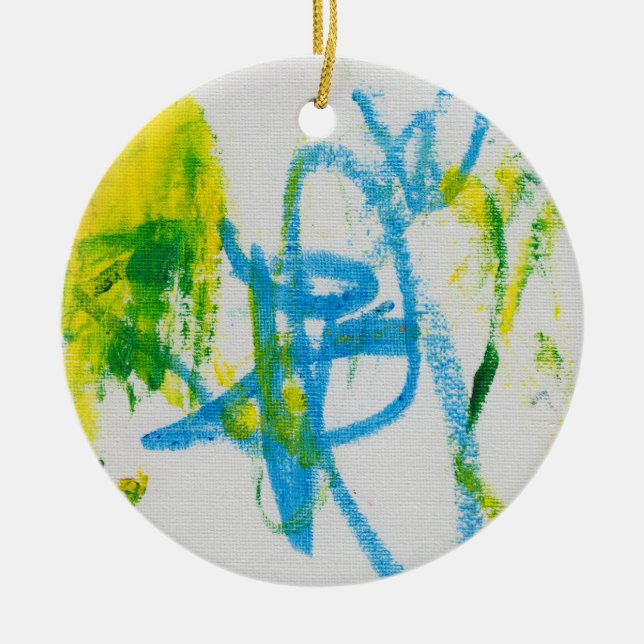 Ornement En Céramique L'ornement impressionnant de Charlie (Devant)