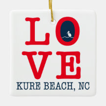 Love Kure Beach, Noël NC