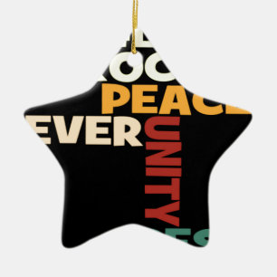 Ornement En Céramique Love Rocks