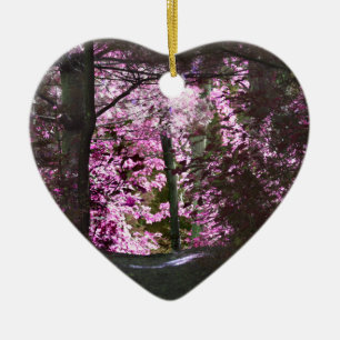 Ornement En Céramique Lumière sur l'ornement inspiré de chemin